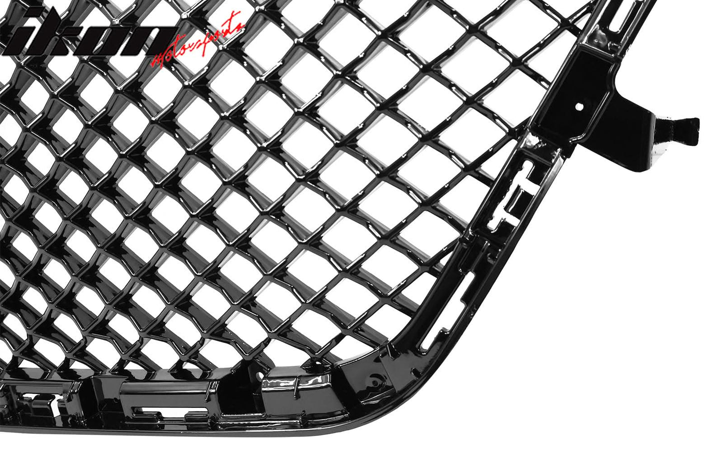 2019-2020 Cadillac CT6 V Style Gloss Black Front Bumper Grille ABS