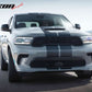 2021-2024 Dodge Durango Front Upper Grille Surround Trim Hellcat Style