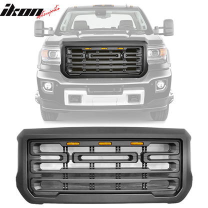 2015-2019 GMC Sierra 2500 3500 Front Grille Guard with Signal Light
