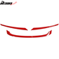 2016-2021 Honda Civic Type R Style Red 3Pc Grille Trim ABS