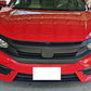 2016-2021 Honda Civic 10th OEM Matte Black Front Bumper Hood Grille