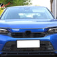 2022-2025 Civic Sedan Hatchback Carbon Fiber Print Grille Trim ABS