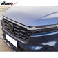 2023-2025 Honda CR-V Carbon Fiber Print Front Bumper Grille Cover Trim