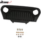 1997-2006 Jeep Wrangler TJ V2 Topfire Monster Hood Matte Mesh Grill