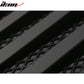 1997-2006 Jeep Wrangler TJ V2 Topfire Monster Hood Matte Mesh Grill