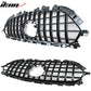 2017-2021 Mazda CX-5 Mesh Chrome Front Bumper Hood Grille Insert Guard