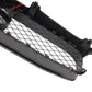 2004-2005 Subaru Impreza STI Style Front Bumper Grille Gloss Black ABS