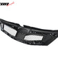 2008-2010 Subaru Impreza WRX OE Style Grille Matte Black W/ Silver ABS