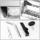 2 Inch Receiver Hitch Step with 3.25 Inch Square Chrome Platform