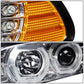 96-03 BMW E39 5-Series 3D Crystal Halo Projector LED Headlights