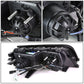 99-01 BMW 3-Series 3D Crystal Halo Projector LED Headlights Black