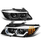06-12 BMW 3-Series E90 3D Crystal Halo Projector Headlights
