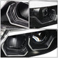 06-12 BMW 3-Series E90 3D Crystal Halo Projector Headlights