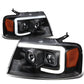 04-08 Ford F-150 / 06-08 Lincoln Mark LT 3D LED C-Bar Headlights