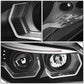 04-07 BMW 525i/530i/545i/550i 3D LED Projector Headlights Black