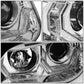 04-07 BMW 5 Series 3D LED Projector Headlights - Chrome Housing