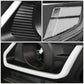 15-18 Chevrolet Suburban/Tahoe 3D LED Projector Headlights Black