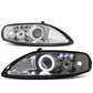 92-00 Lexus SC300/SC400 LED DRL Halo Projector Headlights Chrome