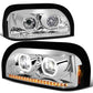 96-10 Freightliner Century Projector Headlights - Clear