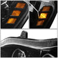 13-21 Kenworth T680 Projector Headlights - Black
