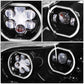13-21 Kenworth T680 Projector Headlights - Black
