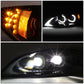 09-18 International Harvester ProStar Full LED Headlights - Black