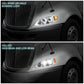 09-18 International Harvester ProStar Full LED Conversion Headlights - Chrome