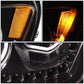 11-20 Peterbilt 579 LED Headlights - Black