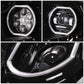 2017-2021 International Harvester LT625 Black Headlights