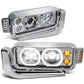 81-88 Peterbilt 359 / 87-07 379 / 08-21 389 LED Clear Headlights
