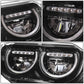 2008-2014 Dodge Challenger Black Housing Headlights