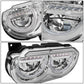 2008-2014 Dodge Challenger Chrome Housing Headlights