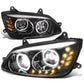 08-19 Kenworth T170/T270/T370 16-19 T300 08-18 T660 11-15 T700 Black Headlights