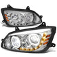 08-19 Kenworth T170/T270/T370 16-19 T300 08-18 T660 11-15 T700 Headlights Chrome