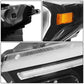 18-19 Ford F150 Black Headlights