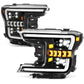 18-19 Ford F150 Black Headlights
