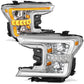 2018-2020 Ford F150 Chrome LED Headlights