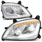 13-20 Peterbilt 579 / 11-18 Peterbilt 587 Chrome Headlights