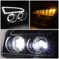 2019-2022 Kenworth T880 Black Headlights