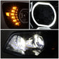06-17 Hino 338/268/258/238/185/165/145 Black Headlights