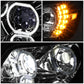 2006-2017 Hino 145/165/185/238/258/268/338 Chrome Headlights