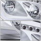 13-20 Peterbilt 579 / 11-18 Peterbilt 587 Full LED RGB DRL Headlights