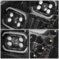 04-18 Volvo VN VNL LED RGB DRL Sequential Turn Signal Headlights