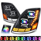04-18 Volvo VN VNL LED RGB DRL Sequential Turn Signal Headlights