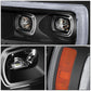 21-23 Ford F-150 LED Sequential Turn Signal Headlights Black