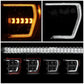 21-23 Ford F-150 LED Sequential Turn Signal Headlights Black