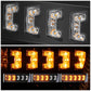 21-23 Ford F-150 LED Sequential Turn Signal Headlights Black