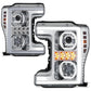 17-19 Ford F-250/F-350/F-450 Super Duty LED Headlights w/ Sequential Turn