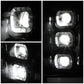 11-16 Ford F-250/350/450 Super Duty White 3D Light Bar Sequential Headlights