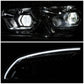 2008-2017 Kenworth T660 LED Sequential Projector Headlights Chrome